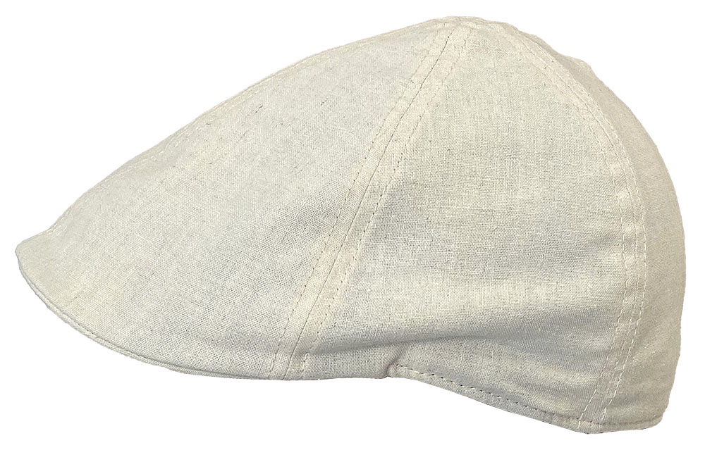 Fairway Driver Natural Linen/Cotton Ivy Cap - Caps